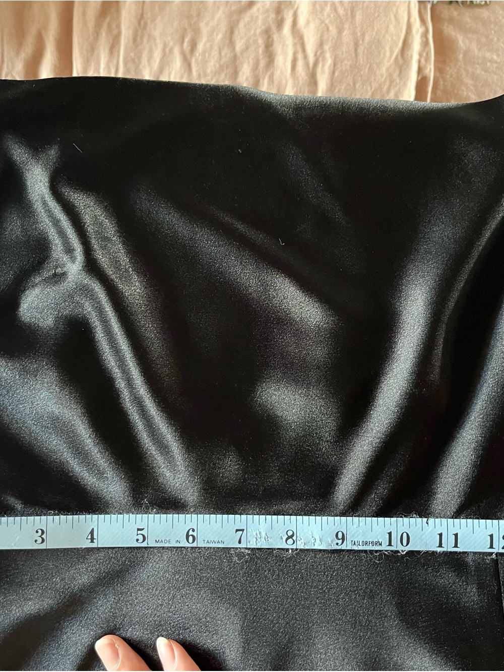 Birdy Grey Black Satin Dress with Cowl Neck - Picture 5 of 11